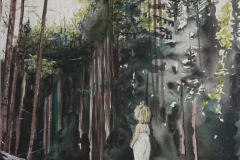 Svenja_Bohnert_Wald_50x70
